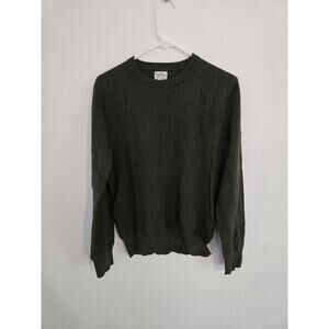 J.crew NWOT green sweater mens size M knit crew neck